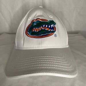 University of Florida Gators BMW Adjustable White Hat Never Worn